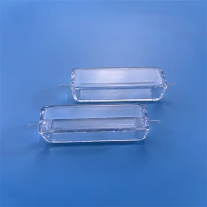 Custom UV Quartz Cuvette and Flow Through Cell for Optical Quartz Glass