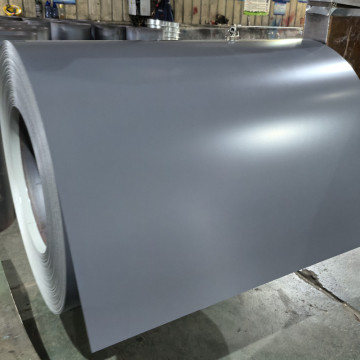 Aluminium gris fer prépeint pour tôles de toiture