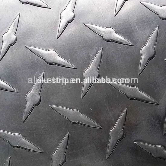 Embossed Aluminum Sheet One Bar 1000 Series