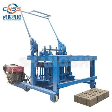 Diesel-Powered Concrete Block Molding Machine for Brick Making