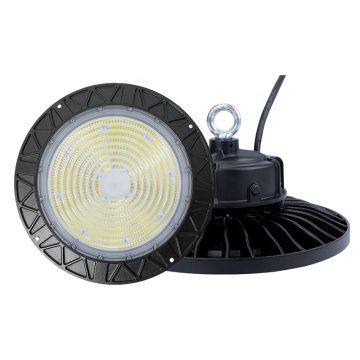 100-277V Round UFO SMD LED High Bay Light for Industrial Workshop Stadium Lighting