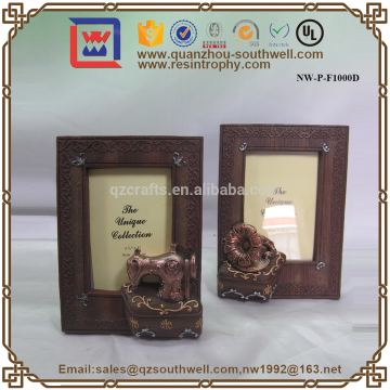 Imitation Wood Photo Frame Decorative Resin Pictures Photo Frames