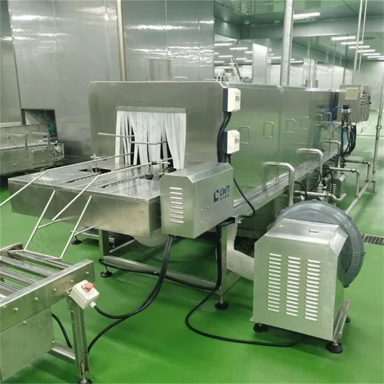 LWT Industrial Grinder Turnover Basket Egg Tray Washing Machine