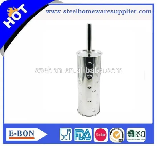 High quality stainless steel unique toilet brush holders