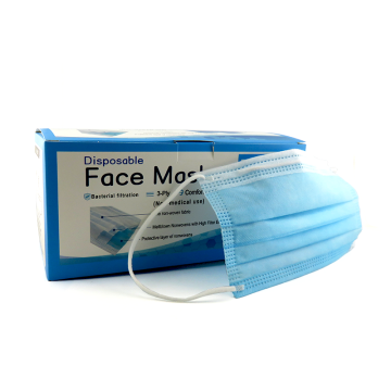 masque facial chirurgical 3 plis haut protégé