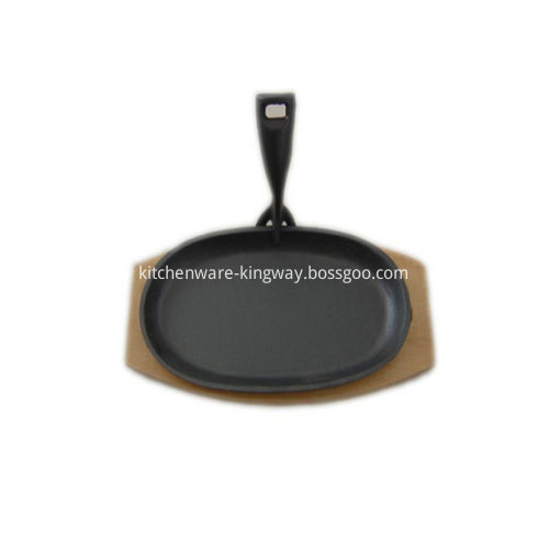 Cast Iron Sizzling Skillet Pan