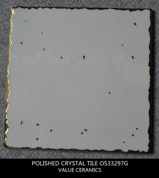 Polished porcelain crystal wall and floor tiles