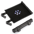 2 in 1 Scroll Dice Tray and Rolling Dice Mat with Zipper Holder, Leatherette Scroll Dice Mat Dice Tray for DND Dice Game