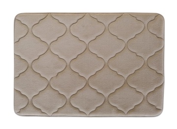 Tapis de bain en mousse à mémoire confortable