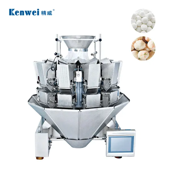 High Speed Frozen Food Multihead Weigher and Packing Machine
