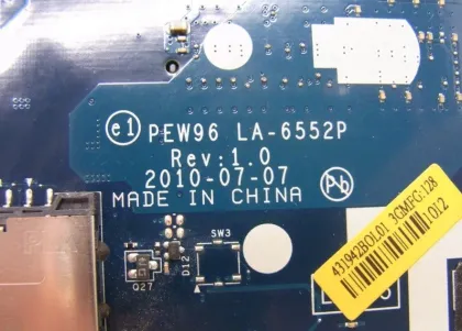 Acer Aspire 5552 Laptop Motherboards , La-6552p / 100% Tested