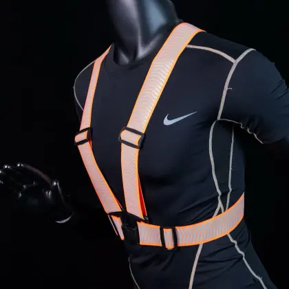 New Stretch Reflective Vest with Shoulder Straps