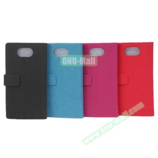 Stone Texture Wallet Style Leather Flip Cover Case for Moto Droid Turbo XT1254