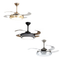 High quality decoration office retractable ceiling fan