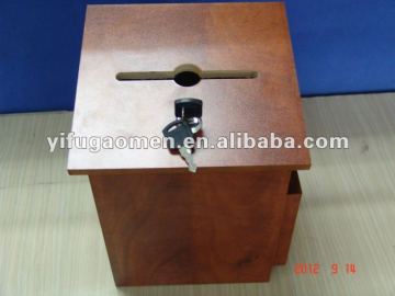 safe deposit box for donating