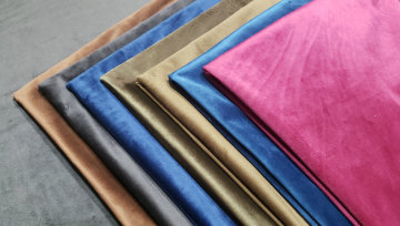Tela de terciopelo holandés de tacto suave para decoración de interiores