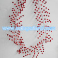 Red Crystal Beaded Branch For Wedding Decoration