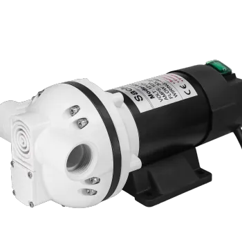 DC 24V Self-Priming Pump for Nitric Acid and Chemical Dispensing, 38 LPM