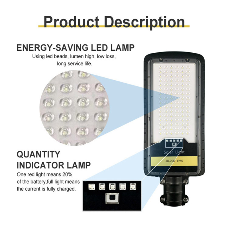 Led Solar Powered Street Light