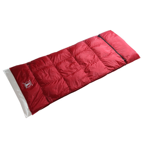 Vermelho sacos de dormir Camping de fibra