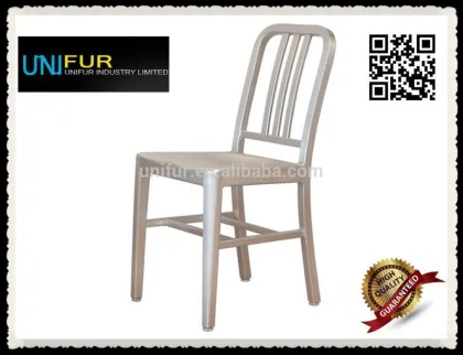 Replica Emeco commercial furniture side navy dining chair for hotel/restaurant