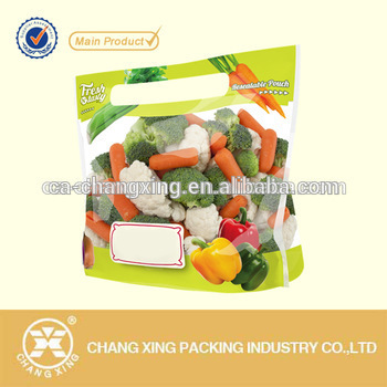 Vegetable Packaging bag / Vegetable Vacuum packaging bag / Vegetable Zip Lock packaging bag