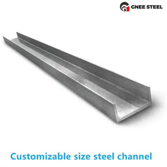 Galvan Steel Cold Formed C-Channel Profile Building U Steel Channel Profile Sizes