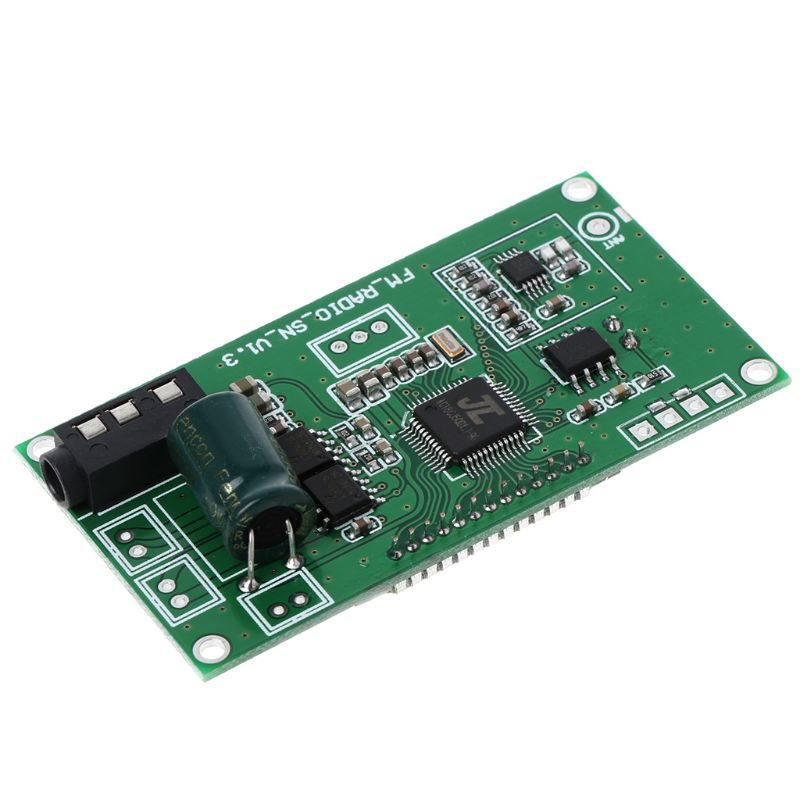 PLL LCD Digital FM Radio Receiver Module 87-108MHZ Wireless Microphone Stereo Drop Shipping Support