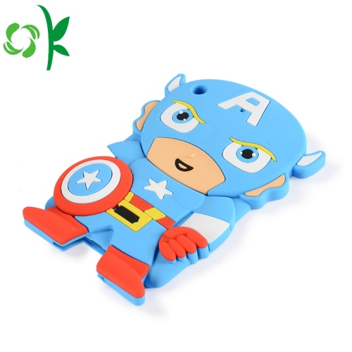 Housse en silicone pour tablette Super-Man New Ipad Case