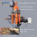 Hydraulische Aluminiumchips Metall Briketting Press