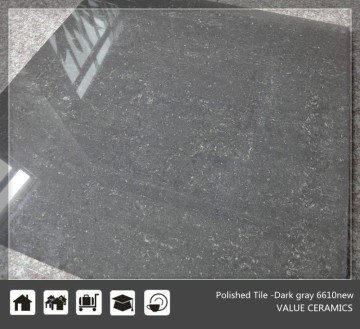 Dark gray gold spot porcelain tiles floor tile