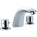 Deck Mounted Basin Faucet Brass Chrome