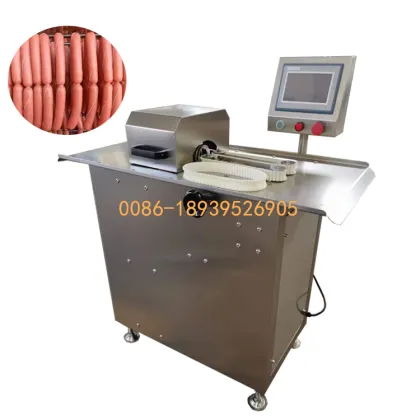 Full Automatic Sausage Stuffer and Tying Machine for Salami Production