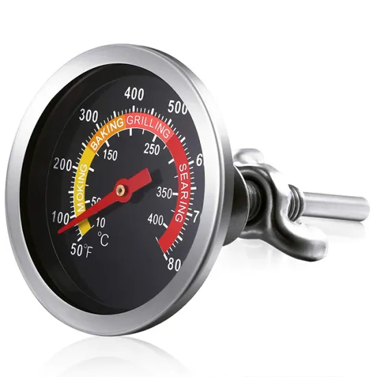 Premium Quality Waterproof BBQ Smoker Thermometer with Large Face