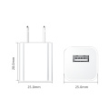 إخراج 5V / 1A الجدار 1-منفذ شاحن USB شاحن الجدار