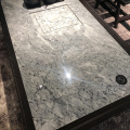 Table basse en marbre rectangulaire