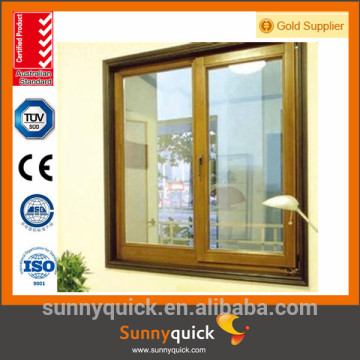 Anodised aluminium sliding window