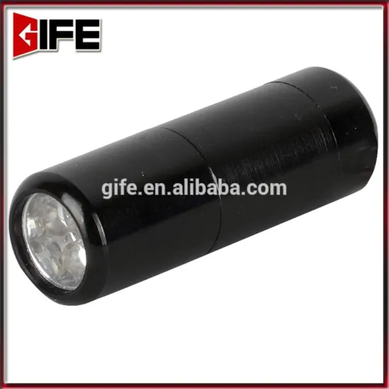 GF-6065 portable 3LED Aluminum flashlight Key chain LED lantern