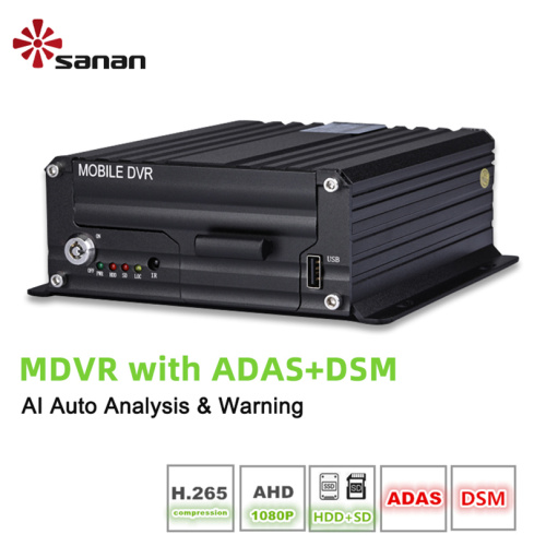 8CH 1080P HDD MDVR Vehicle Monitoring System