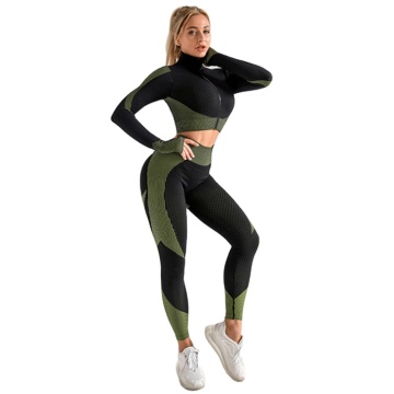 Women Sets Two Piece Workout Yoga Sets