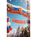Premium colorful Christmas banner