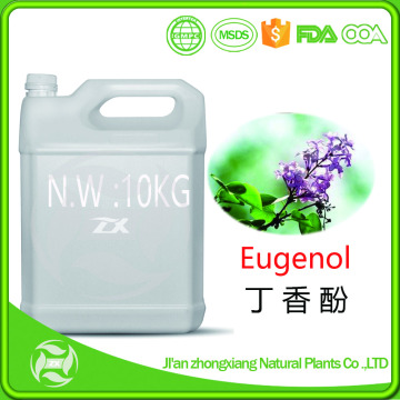 Aceite de eugenol al por mayor 100% puro natural a precio a granel