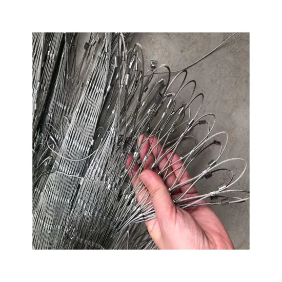 Stainless Steel Cable Rope Mesh Net for Zoo Animals in China