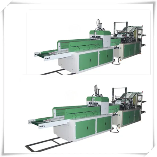 High-Speed Medical Waste Disposal Bag Machine with Heat Sealing and Cold Cutting Technology