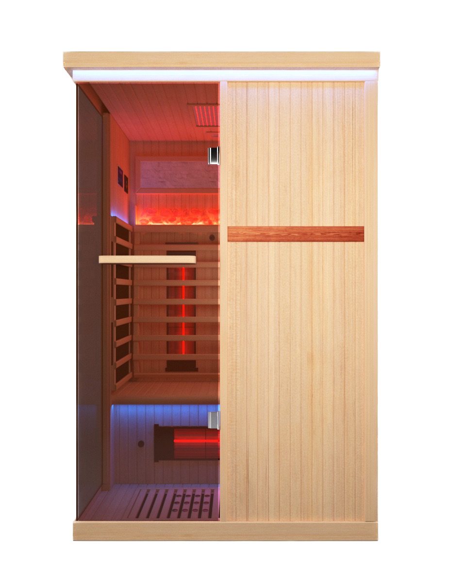 Sauna canadense de Hemlock de duas pessoas