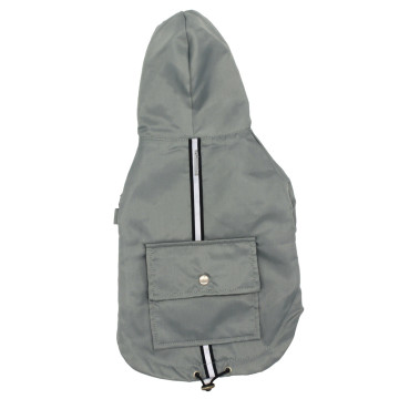Wholesale Solid Style Dog Hoodies and Raincoats for Small and Medium Dogs with Reflective Features
