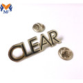 Metal Custom Brand Logo Name Pin Badge