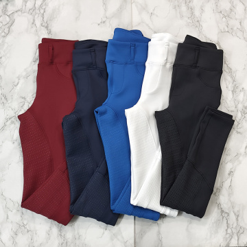 Winter Fleece Breeches Women Horse Riding Jodhpurs