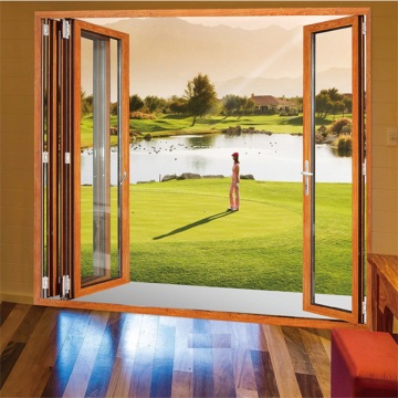 Small Aluminium Bi-fold Door with Hopo Hardware