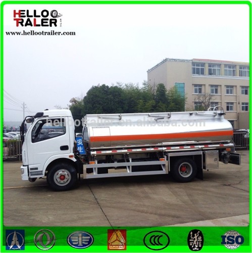 Dongfeng Yuchai or best engine 4x2 3000-10000L tanker truck weight 5tons